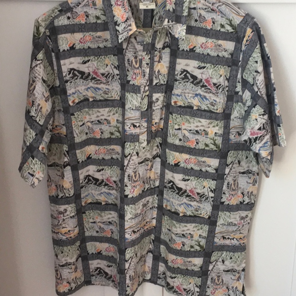 GO BAREFOOT Hawaiian Shirt Size XL